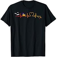 トップス 123456 Amazon.com: Motorcycle Heartbeat Gear 123456 T-Shirt